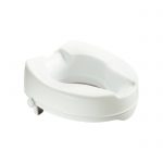 Clip On Toilet Seat Raiser – 100mm - Max Healthcare Equipment