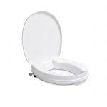 Clip On Toilet Seat Raiser – 50mm with LID (HIRE) - Max Healthcare ...